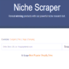 Niche Scraper image