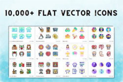 10,000+ Flat Vector Icons