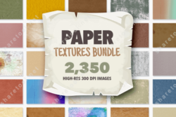 2350 Paper Textures Bundle