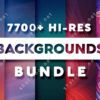 7700+ High-Resolution Backgrounds Bundle