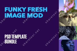 Funky Fresh Image Mod PSD Template Bundle