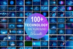 100+ Technology Background Bundle