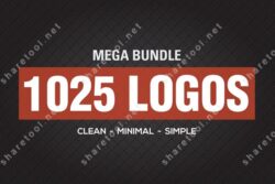 1025 Mega Premium Logos Bundle