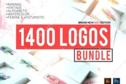 1400+ Logos Mega Bundle