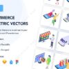 50 Ecommerce isometric Vector