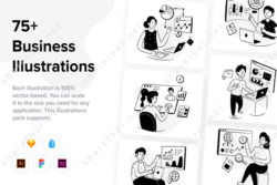 75+ Business Illustrations