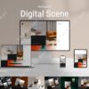 Digital Scene Mockup Set