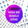 13000+ Mega Big Bundle Icons