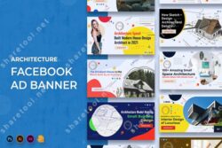 Architecture Facebook Ad Banner Template