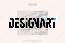 Designart Headline Typeset Font