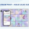Instagram Post - Halo Lilac Elegant