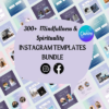 Mindfulness and Spirituality Instagram Templates