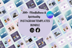 Mindfulness and Spirituality Instagram Templates