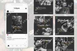 salon Barbershop Instagram Post Template