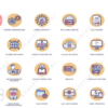 100 Web Hosting Icons