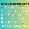 50 Sales Management Icons