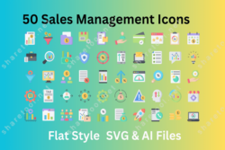 50 Sales Management Icons