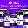 Fintek IT Solutions PSD Template