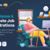 Freelance & Remote Job Illustrations