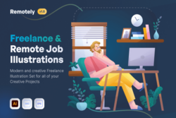 Freelance & Remote Job Illustrations