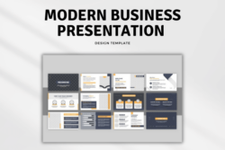 Modern Business presentation design template