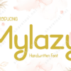 Mylazy Handwritten Font