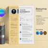 Professional Unique Canva & Word Resume Template