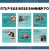 Startup Business Banner Posts