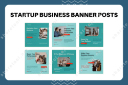 Startup Business Banner Posts