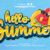 Summer Event Vector Text Effect