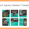 Travel Agency Banner Templates