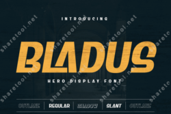 Bladus Hero Font