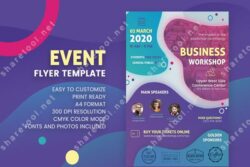 Conference Event Flyer Template