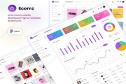 Ecomz - eCommerce Admin Dashboard Template