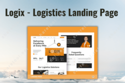 Logix - Logistics Landing Page