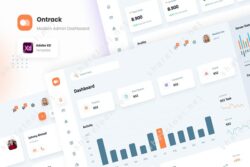 Ontrack - Modern Admin Dashboard UI Elements