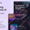 PlayFlix - Gaming Website UI Figma Template