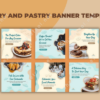 Bakery and Pastry Banner Templates