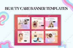 Beauty Care Banner Templates