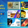 Cryptocurrency NFT Youtube Thumbnails Social Media