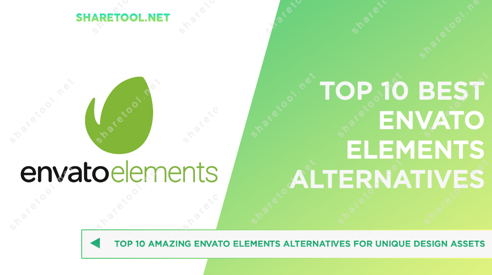 Top 10 Amazing Envato Elements Alternatives For Unique Design Assets