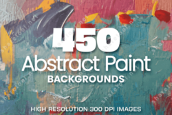 450 Abstract Paint Backgrounds Bundle