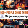 550+ People Doing Things Midjourney Prompts