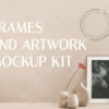 Frames And Artwork Mockup Kit