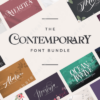 The Contemporary Font Bundle