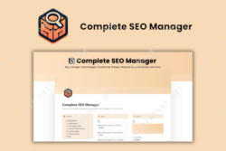 Complete SEO Manager Template