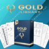 Gold Library – 105+ Premium KDP Interior Templates