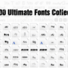30,000 Ultimate Fonts Collection
