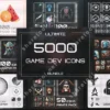 5000 Game Dev Icons Mega Bundle