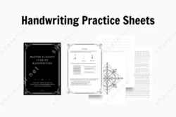 Handwriting Practice Sheets